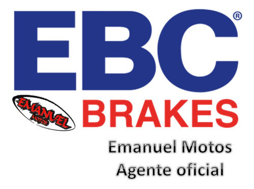 EBC Brakes™ Carbon X or TT Brake Pad Set for Husqvarna FE 350 4T (2014-2017) 4