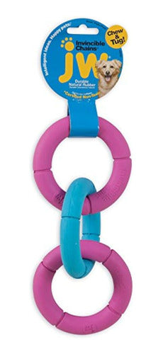 JW Pet Company Cadenas Invencibles ST Triple Dog Toy Los Col 1