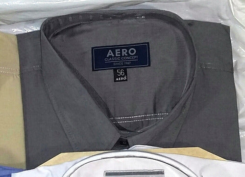 Short-Sleeve Shirt with Pocket - Sizes 56 to 60 - Aero 47