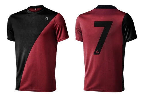 Set of 18 Football Jerseys - Immediate Delivery - Free Numbering 9