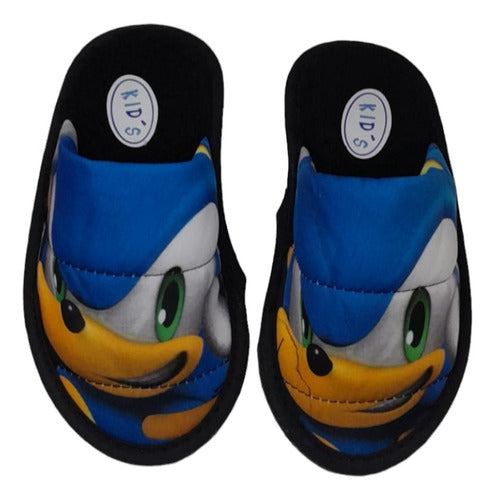 Lodenahuel Children’s Sonic Slippers with Soft Fleece Quality! 0