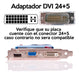 DVI to VGA Adapter DVI-I Male to VGA Female 24+5 Pins - Microcentro 1