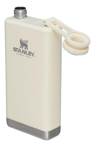 Stanley Flask Petaca 230 Ml Hammertone Crema 1