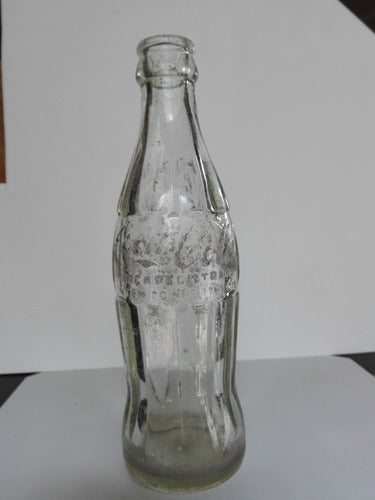 Botella Coca Cola 185 Cm3 Letras En Relieve 1