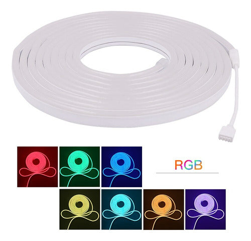 Neon Led Kit Flexible RGB 5m with Power Supply and Controller 5