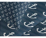 Lunarable Nautical Quilt, Anchor Themed Design 2