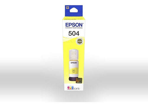 Epson 504 - 70 Ml - Yellow - Original - Ink Refill - For Eco 0