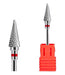 AIHD Red Cone Tungsten Carbide Bit for Manicure and Pedicure 0