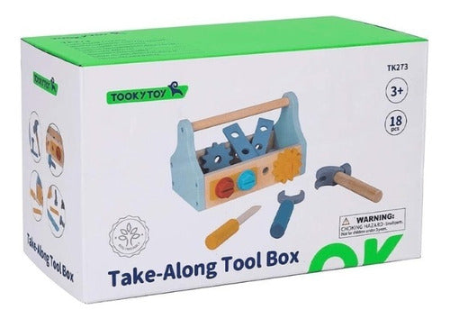 Take-Along Tool Box - Tooky Toy 1