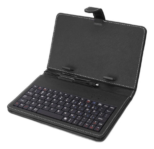 Estuche Con Teclado 10  Usb/mini/micro Dracma 0