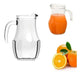 Set of 6 Nadir Tango Glass Jugs for Juice, Water, and Soda 1.5L Each 2