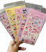 Tienda Felicity Plancha Stickers Kuromi, My Melody, Pompompurin, Cinnamoroll 0