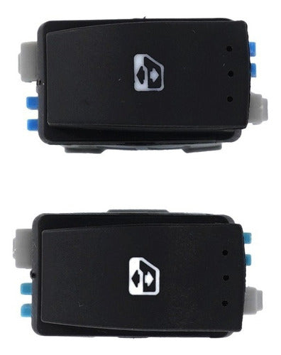 A1 2 × Interruptor De Janela Para Renault Duster Kangoo 3