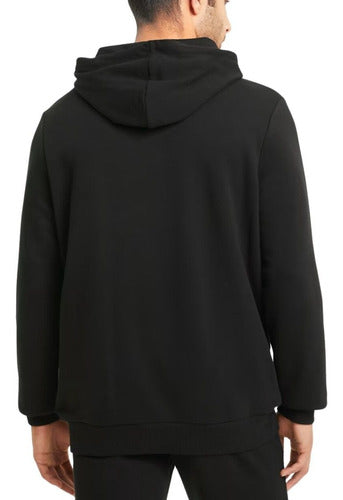 Puma Ess Big Logo Hoodie Tr Black for Men 1