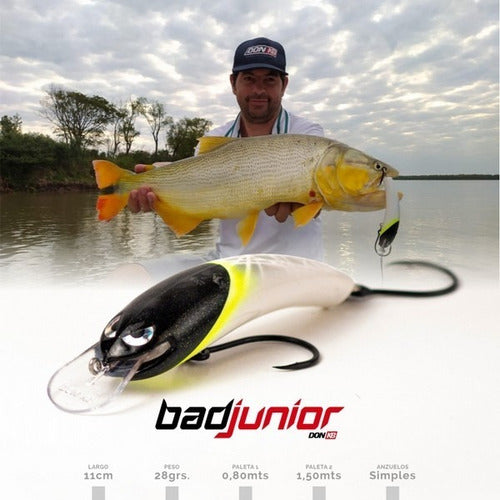 DON KB Bad Junior Fishing Lure for Dorados - Banana Palette 2 2