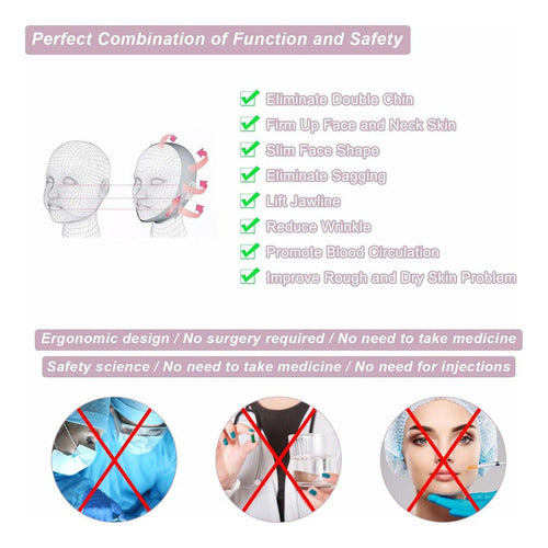 2 Unidades De Tiras De Emagrecimento Facial, Cinta 2