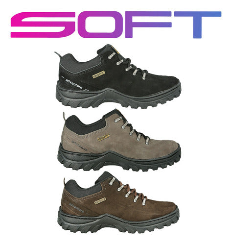 Reinforced Trekking Shoes for Men and Women - Soft 1300 11