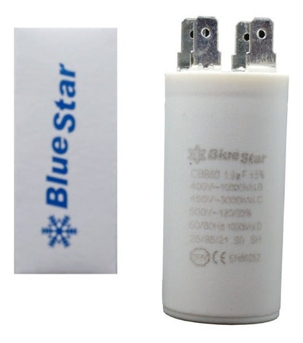 BlueStar Capacitor De Marcha 1.9μF Microfarads 450V 50/60Hz 1