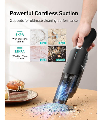 Aspiron Wireless Handheld Vacuum Cleaner, Powerful Car Vacuum 1