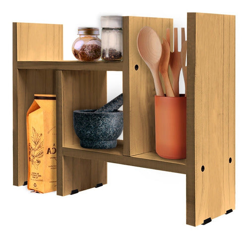 Sajo Modern Adjustable Organizer Shelf 35x32 0