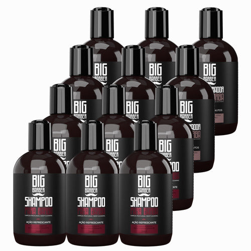 Shampoo + Condicionador Barba Big Barber Caixa Com 12 Unidad 0