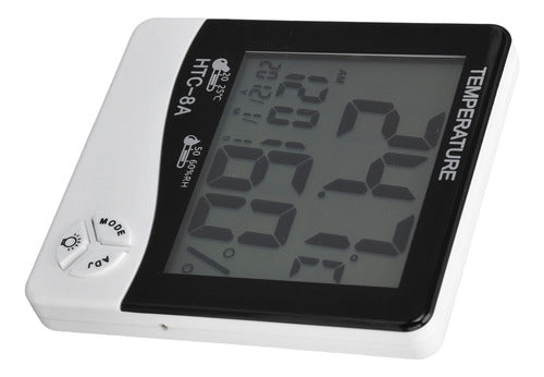 Monitor De Temperatura Ambiente, Suporte De Detector E Displ 6