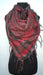 HHG Shiny Lurex Cotton Scarf with Fringe 100x100 cm 0