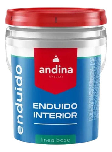 Andina Evans Antihongo Interior Putty 20 Liters 30kg 2