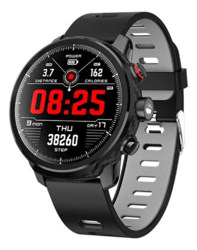 Mistral Smartwatch SMT-L5-01 - Digital Touch Module, IP68 Waterproof, Heart Rate Monitor, Oxygen Monitor, Black 0