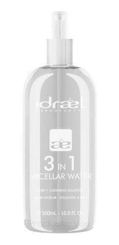 Idraet Duo Limpieza Agua Micelar+leche Limpiadora Suavizante 1