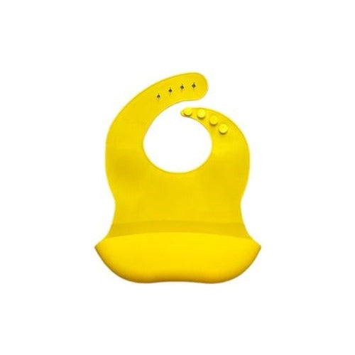 Waterproof Silicone Bib with Containment Pocket for Babies 69