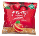 Frutty Dehydrated Red Apple Snack Pack of 6 x 18g x 10 Units 0