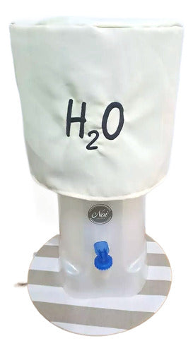 Noi Home Bazar Cubre Bidon Dispenser Agua 12 Litros Tela Protección Funda 0