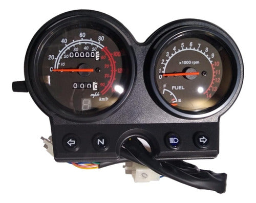 Zanella Rx 150 Black Complete Dashboard Bagattini Motos 0