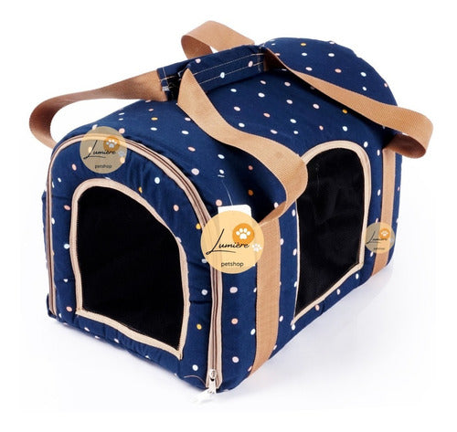 PetShop Bolso Transportador Bichón Frisé Coton De Tulear Gatitos 2