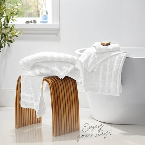 Belador Luxury 8-Piece Bath Towel Set 1