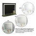 Showtimez Illuminated Makeup Mirror - Tabletop and Wall-Mounted 2