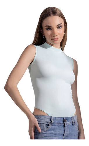 Melifera Body 4130 Microfiber Sleeveless with High Neck 0