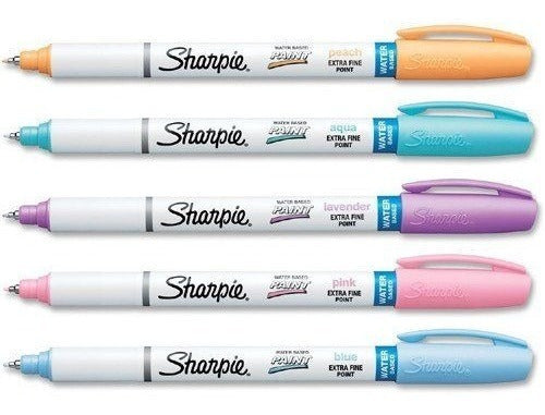Sharpie Paint Pastel Marker X5 Colors 0