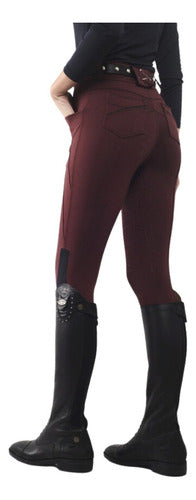 OSX QG Women's Riding Breeches with Fullgrip and Lycra Cuffs 23