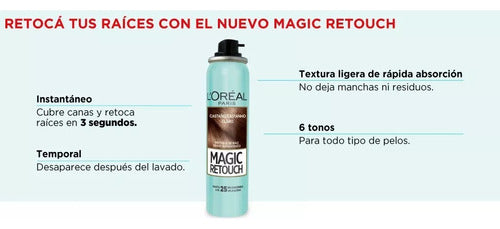 L'Oréal Magic Retouch Premium Root Touch-Up Spray 5