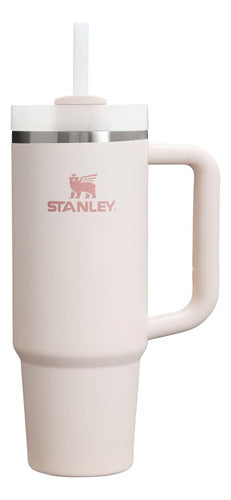 Vaso Termico Stanley Acero Inoxidable Rosa Cuarzo 30 Oz 0