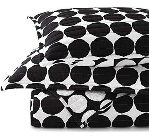 Juego De Edredón Marimekko Pienet Kivet, Full/queen, Negro 2