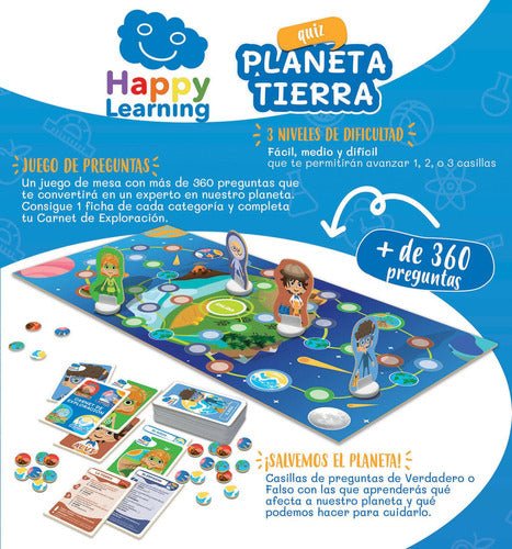 Educa Quiz Planeta Tierra Didactico Educa Infantil Niños Ax® 1