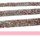 1.5cm Rhinestone Ribbon Strip - Pack of 50cm - Hot Fix 3