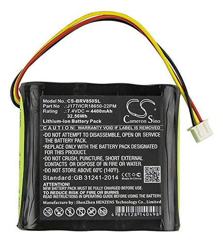 Estry Braven 850 Brv-hd J177/icr18650-22pm Battery 4