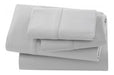 Espalma 100% Cotton 200 Thread Count Solid Sheet Set - Queen Size 0