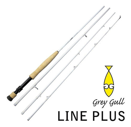 Grey Gull Fly Rod Line Plus Model #3 Length 2.4m with Tube 1