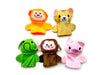 Titere Dedo Set Animales Peluche Colorido Dedos X10 Cuento 7