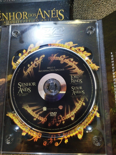 Trilogía Señor De Los Anillos Lord Of The Rings 6 Dvd Orig. 3